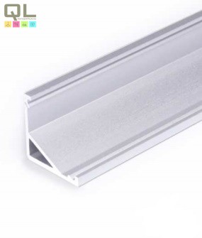 LED PROFIL CABI12 sarok profil 2m-es eloxált LPCABI12E