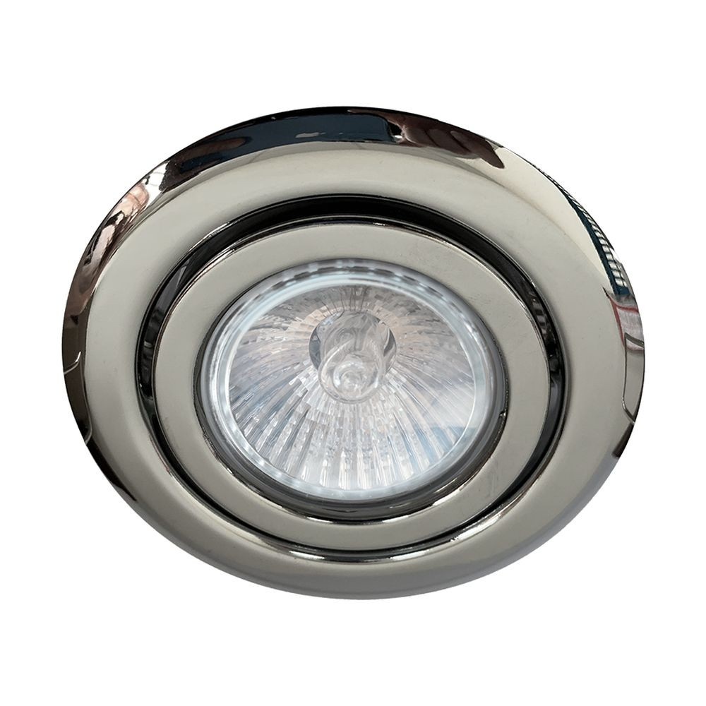Emithor DOWNLIGHT ELEGANT METAL MOVABLE 1xGU10/50W Ø9,7cm króm 48617