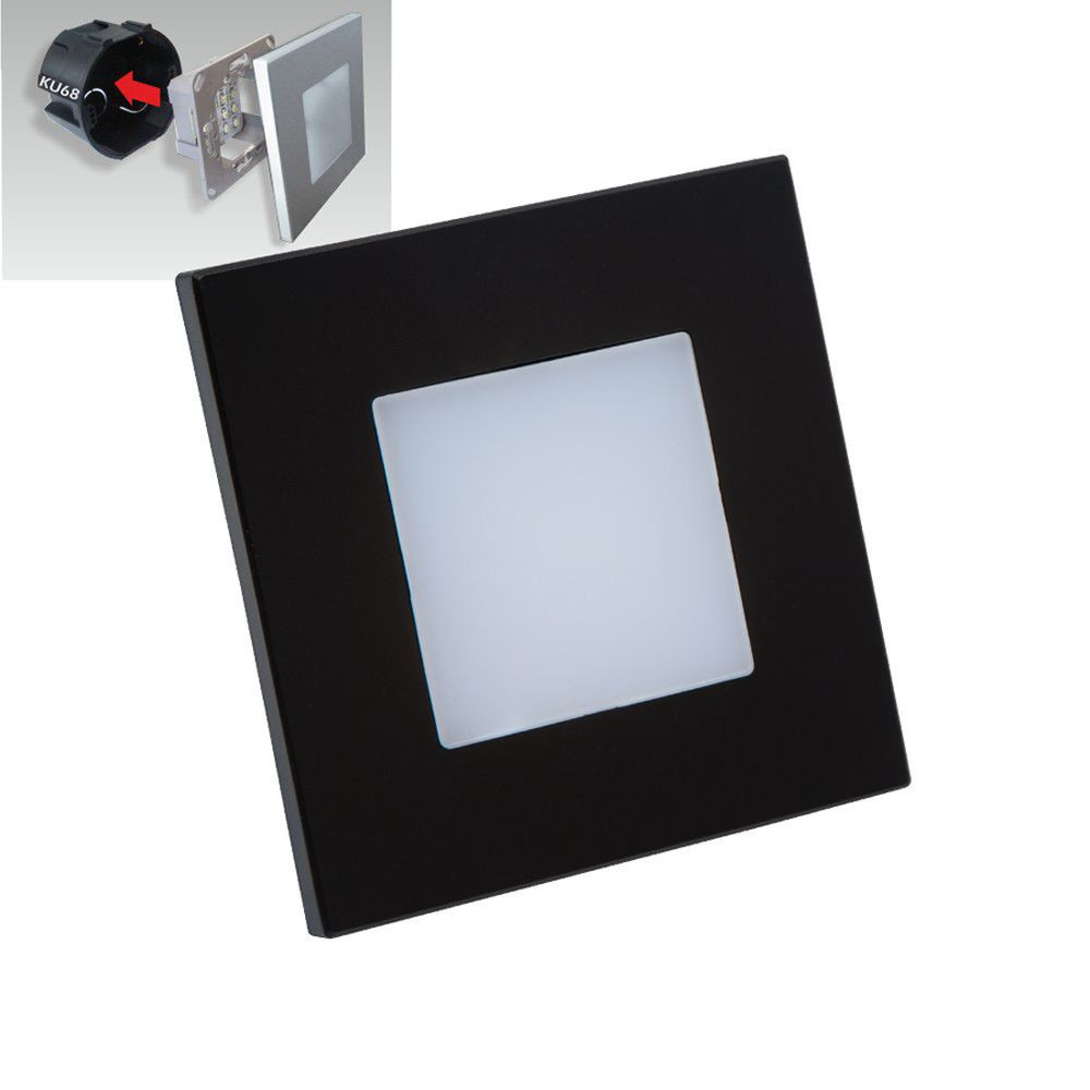 Emithor STEP LIGHT LED 1W/60lm 4000K matt fekete 48335